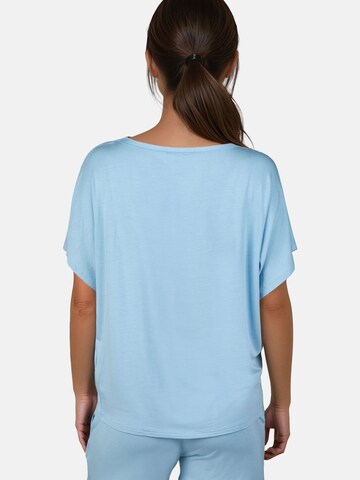 Myjama Pajama Shirt 'Curly' in Blue