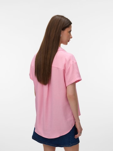 VERO MODA Bluse 'VMMelaney' i pink