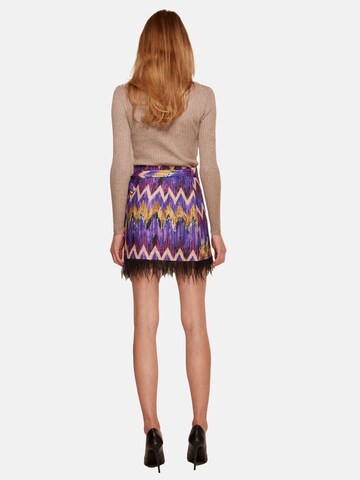 TOOche Skirt 'La Plume' in Purple