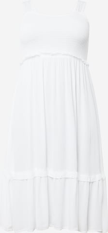 Zizzi Sukienka 'WISMA' w kolorze biały: przód