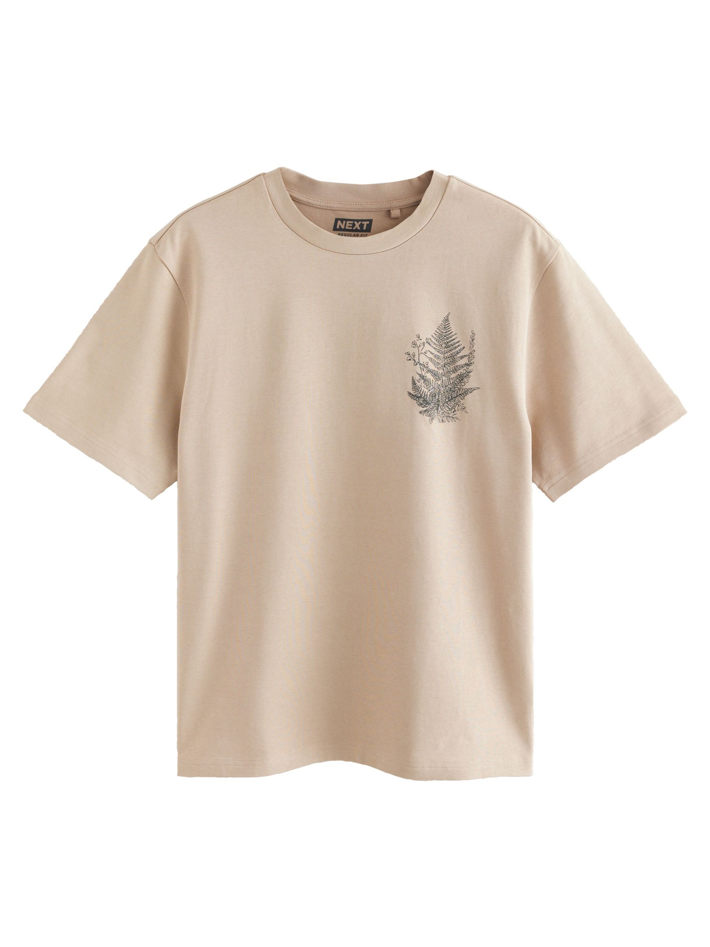 Next T-Shirt in Beige: Vorderseite