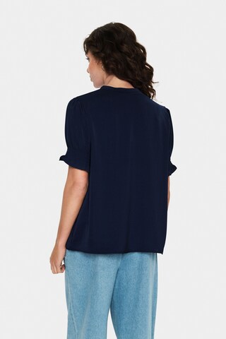 SAINT TROPEZ Blouse 'Nunni' in Blauw