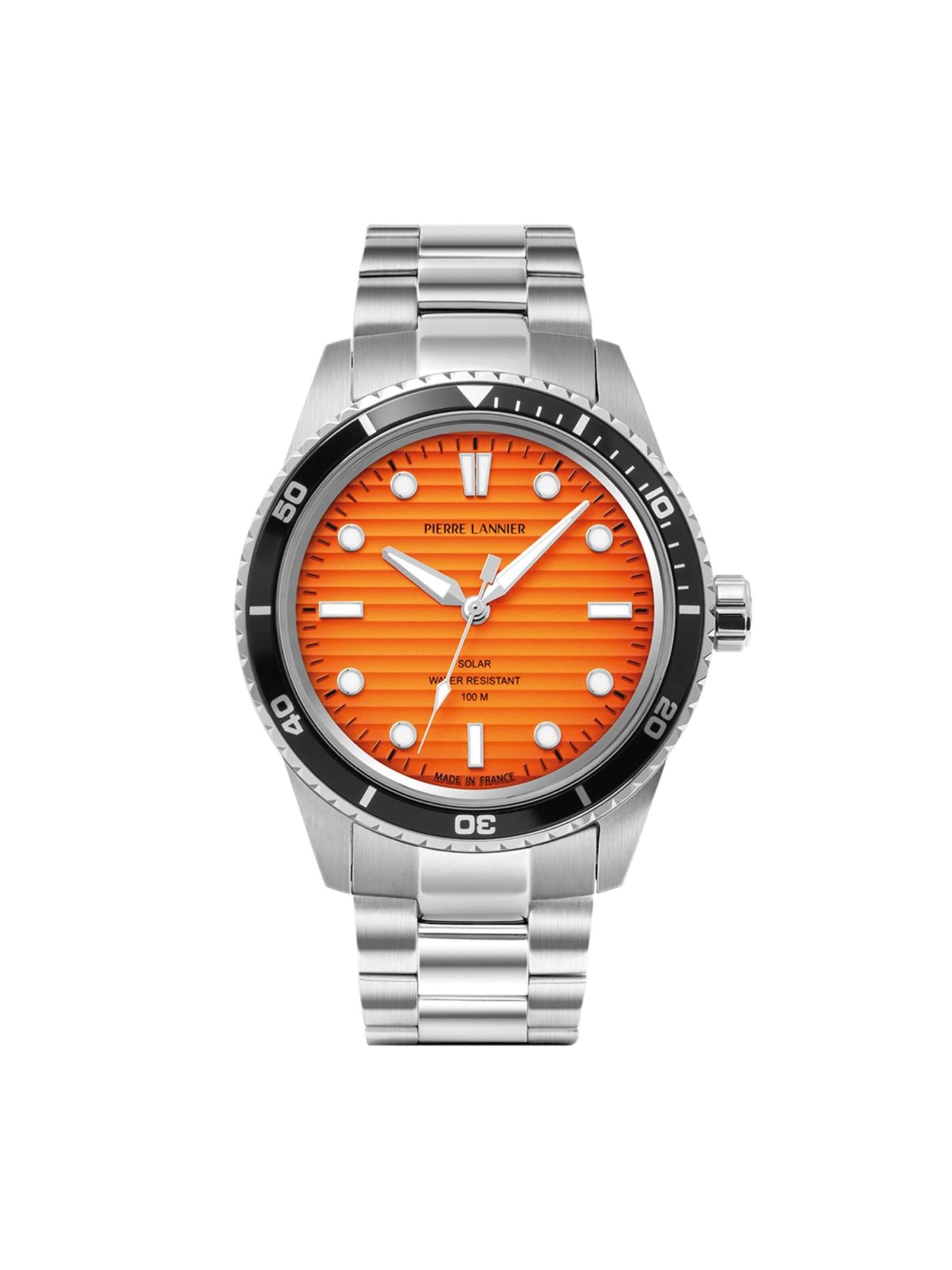 Pierre Lannier Analog watch in Orange: front