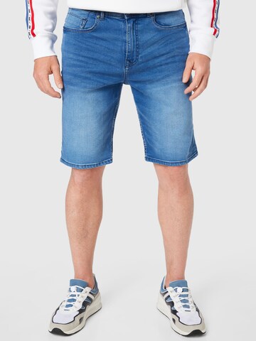 Hailys Men Regular Shorts 'Matt' in Blau: predná strana