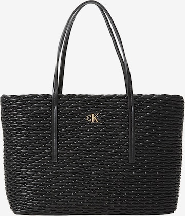 Calvin KleinShopper torba - crna boja: prednji dio