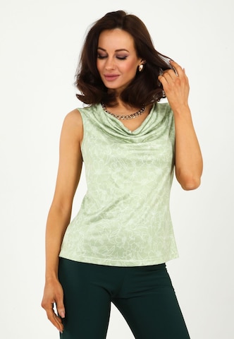 Awesome Apparel Top in Green: front