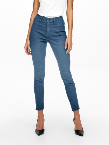 Skinny Jeans 'Tulga' de la JDY pe albastru: față