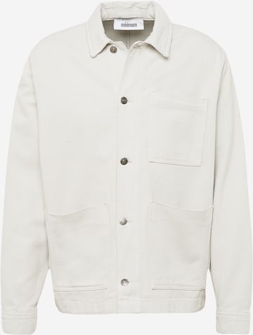 minimum Prehodna jakna 'FATE' | bela barva: sprednja stran