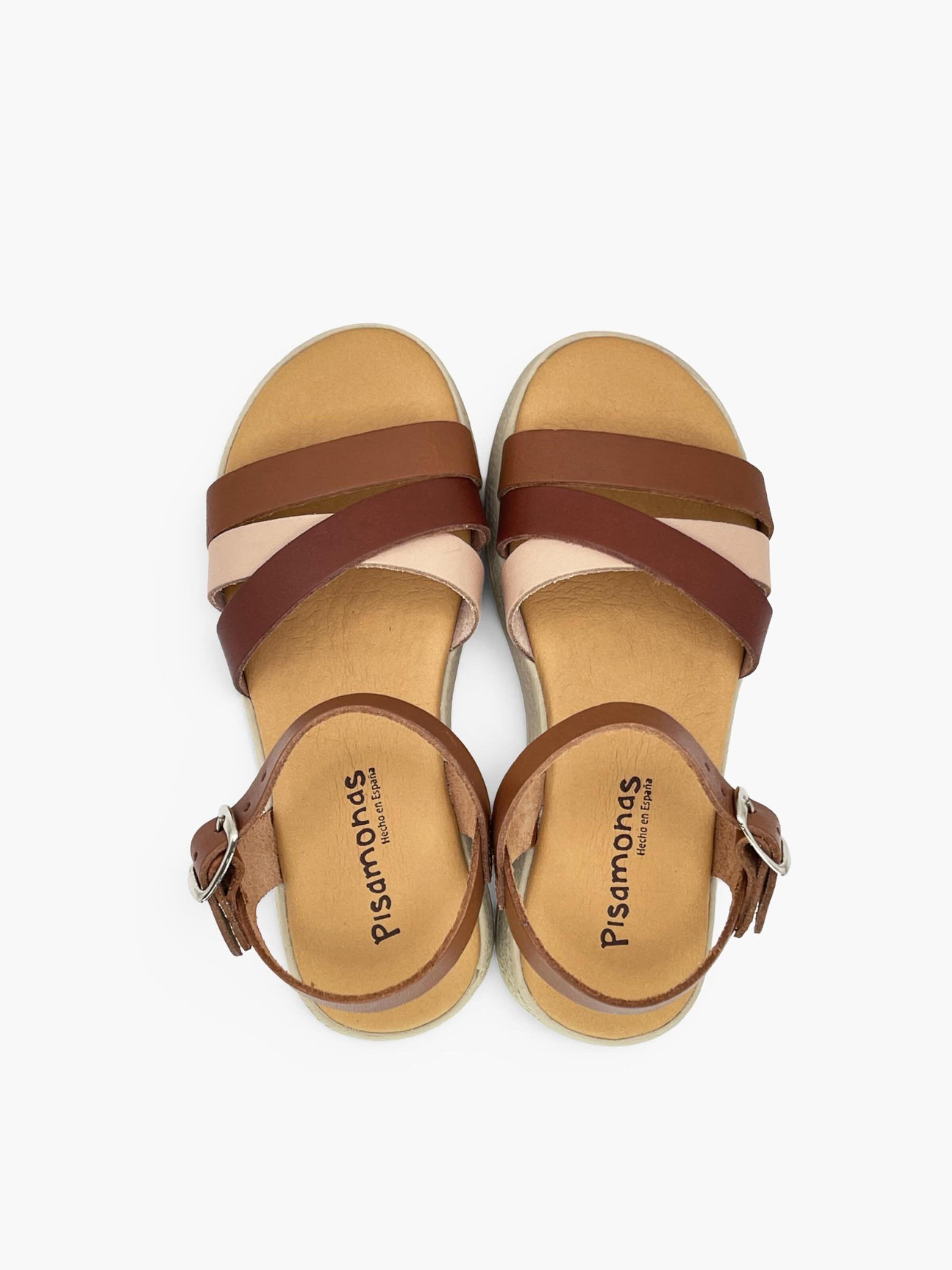 Pisamonas - Sandalias en marrón
