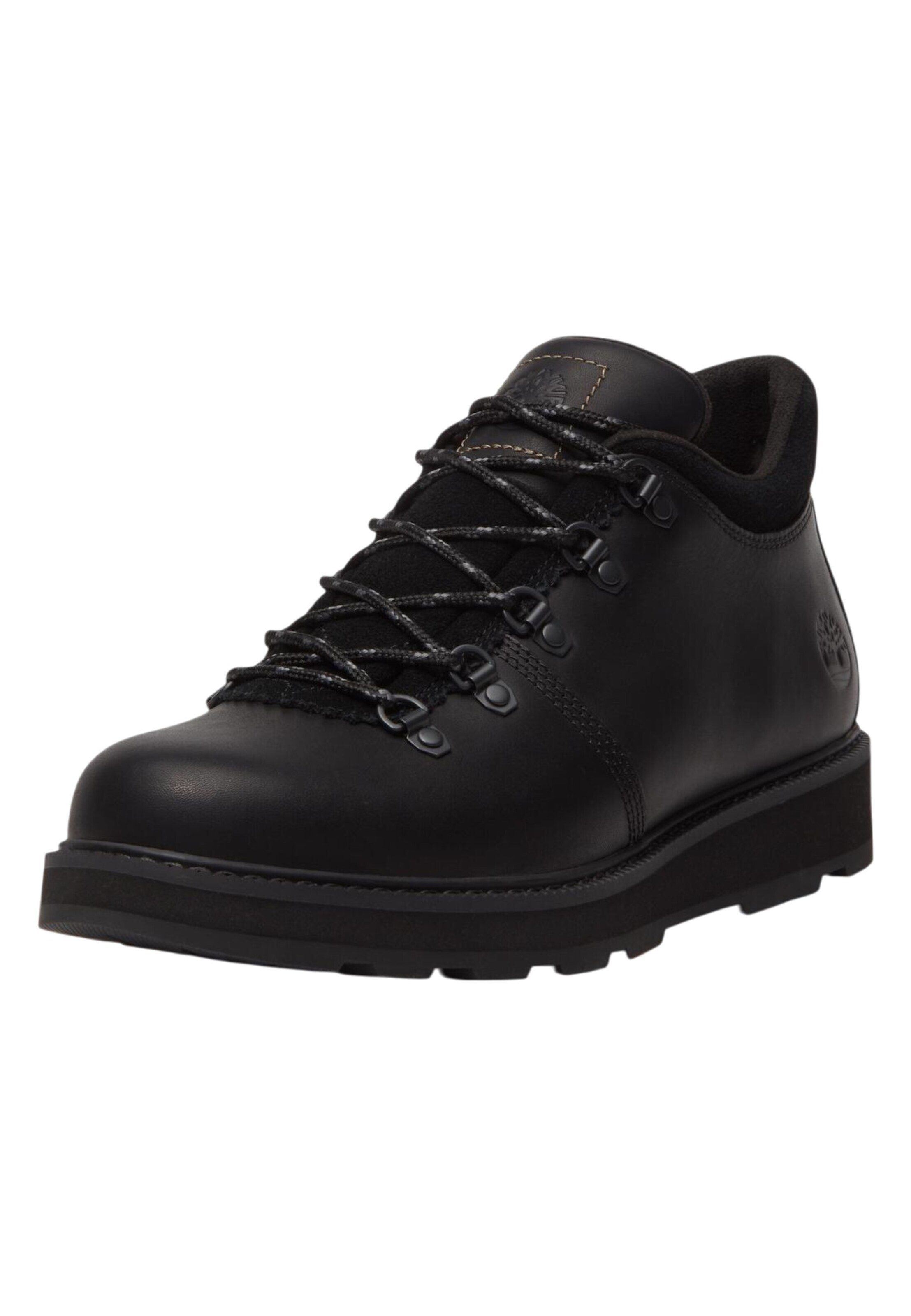 TIMBERLAND - Sapato com atacadores em preto: frente