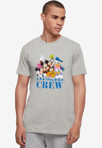 ABSOLUTE CULT Shirt 'Mickey Mouse - Disney Friends' in Grey: front