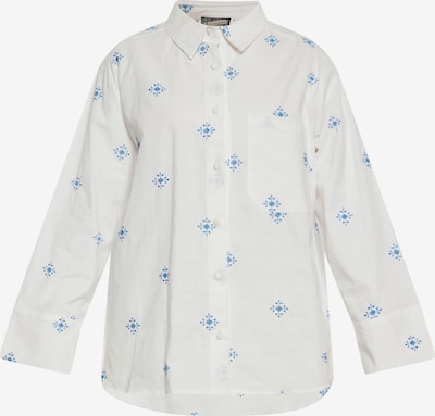 DreiMaster Vintage Bluza u azur / vuneno bijela, Pregled proizvoda