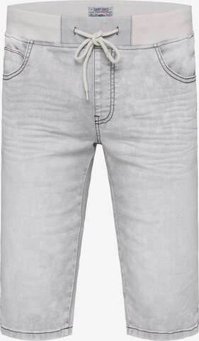 CAMP DAVID Regular Jeans in Grey: front