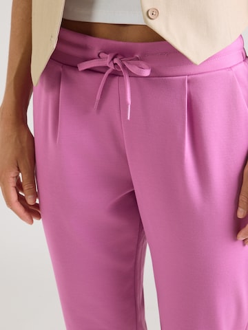Coupe slim Pantalon à pince 'IHKate' ICHI en violet