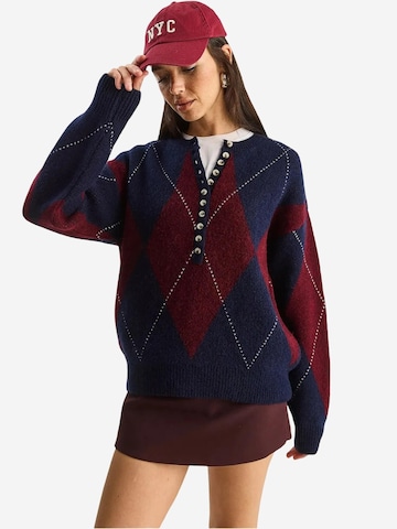 Bianco Lucci Pullover 'Pullover' in Blau: Vorderseite