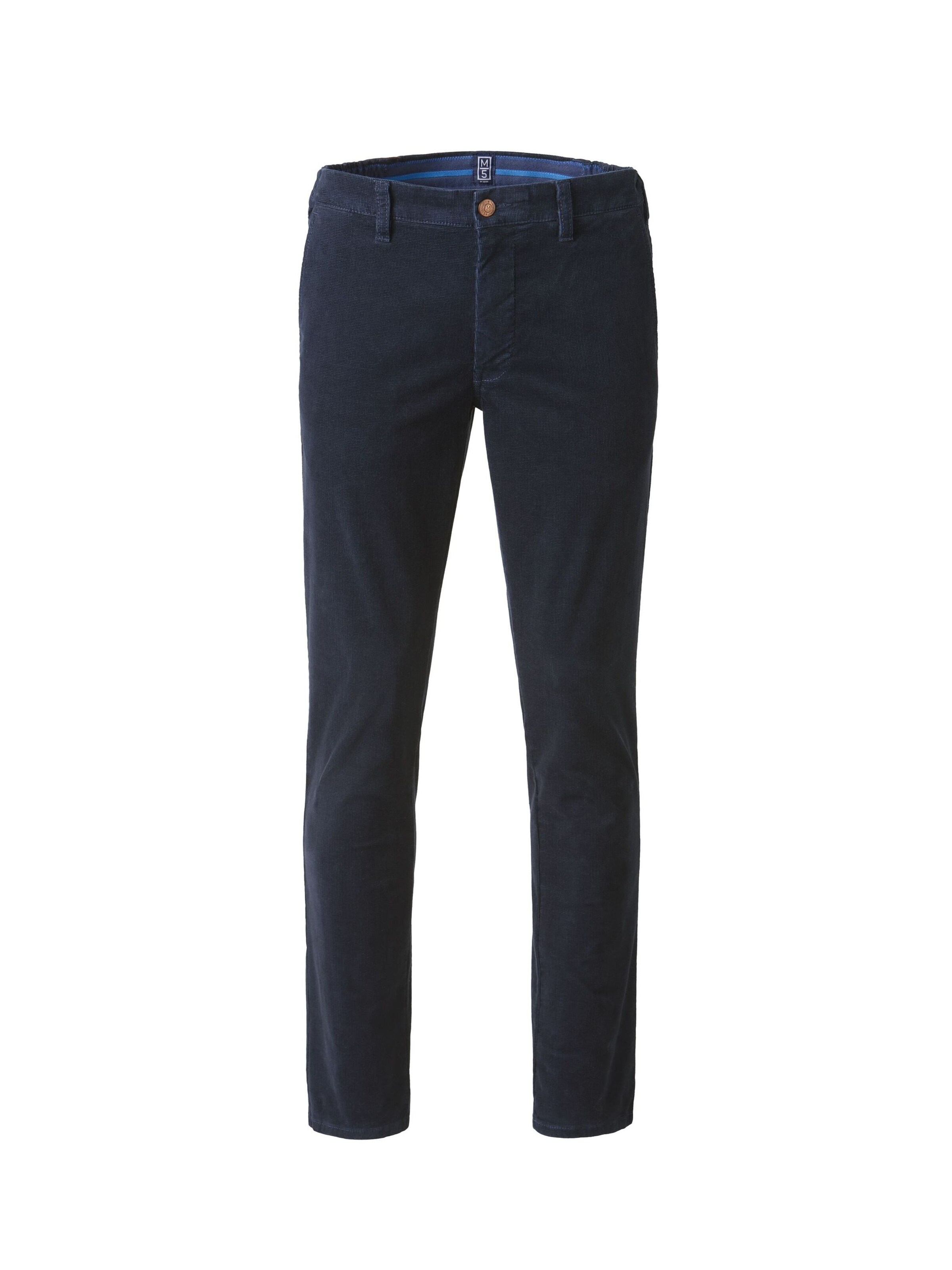 MEYER Chino Pants in Blue: front