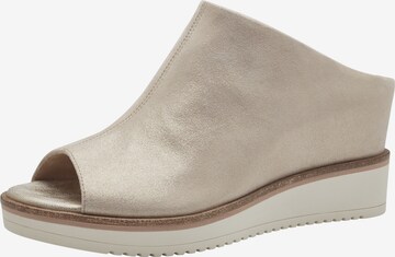 Mule TAMARIS en beige : devant