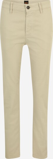 BOSS Pantalon chino en beige, Vue avec produit