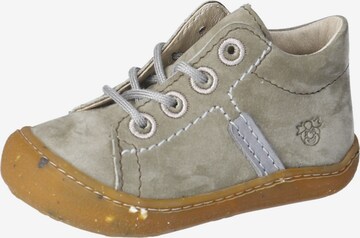 Pepino First-Step Shoes in Grey: front