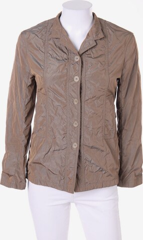 JIL SANDER Jacket & Coat in XS in Silver: front