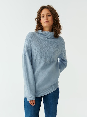 TATUUM Sweter 'SKANDI' w kolorze niebieski: przód