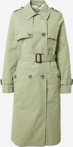 ESPRIT Between-Seasons Coat in Green: front