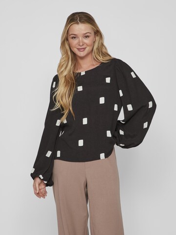 VILA Blouse in Zwart: voorkant