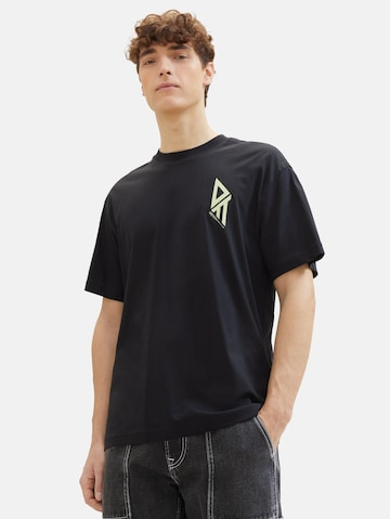 T-Shirt TOM TAILOR DENIM en noir
