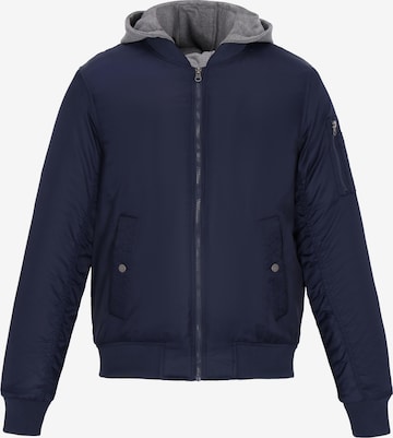 MO Winterjas in Blauw: voorkant