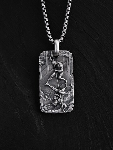 REYTEL Pendant 'BOXE OMBRA' in Silver