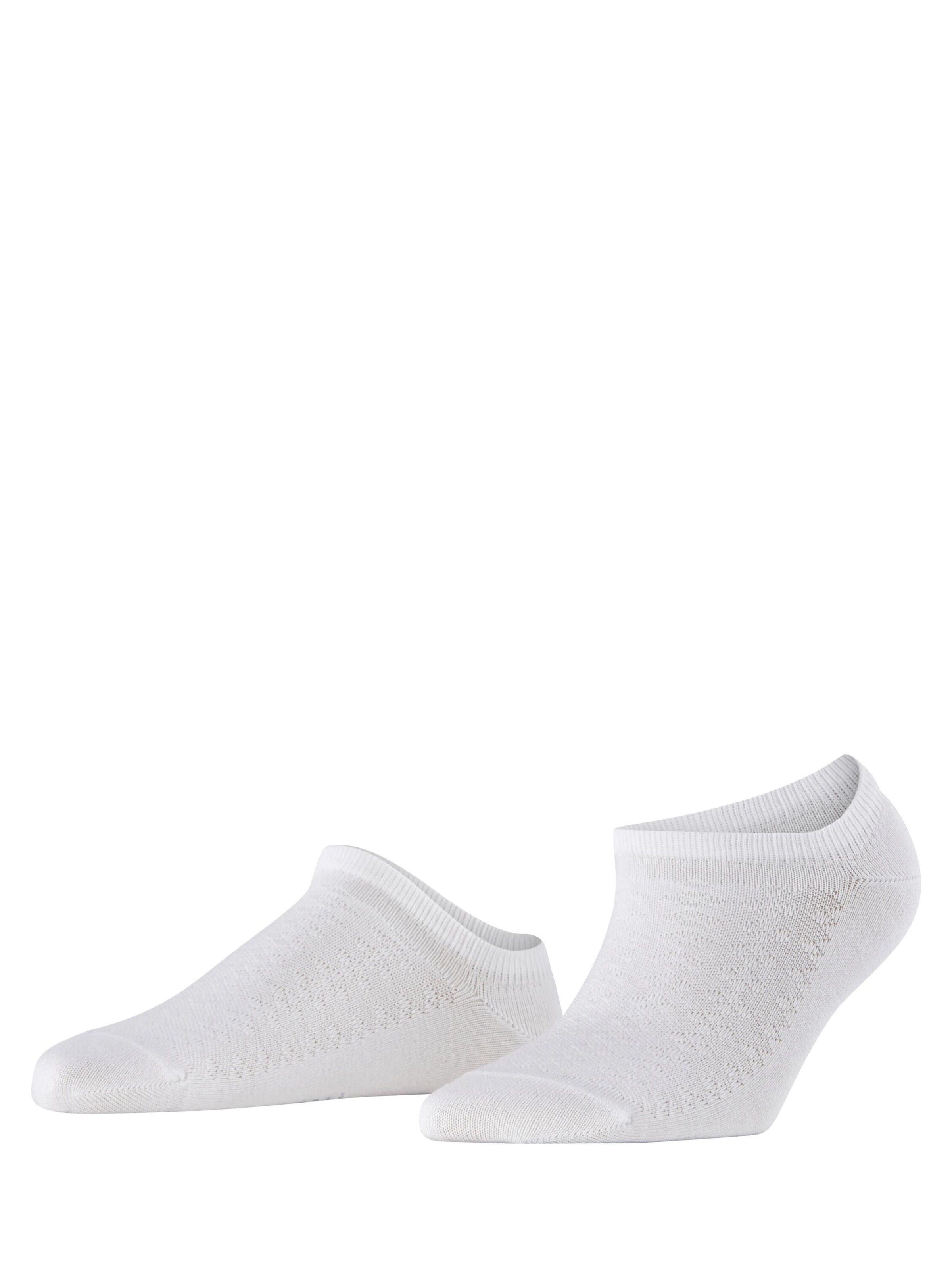 BURLINGTON Ankle Socks 'Merseyside' in White: front