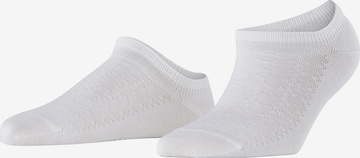 BURLINGTON Ankle Socks 'Merseyside' in White: front