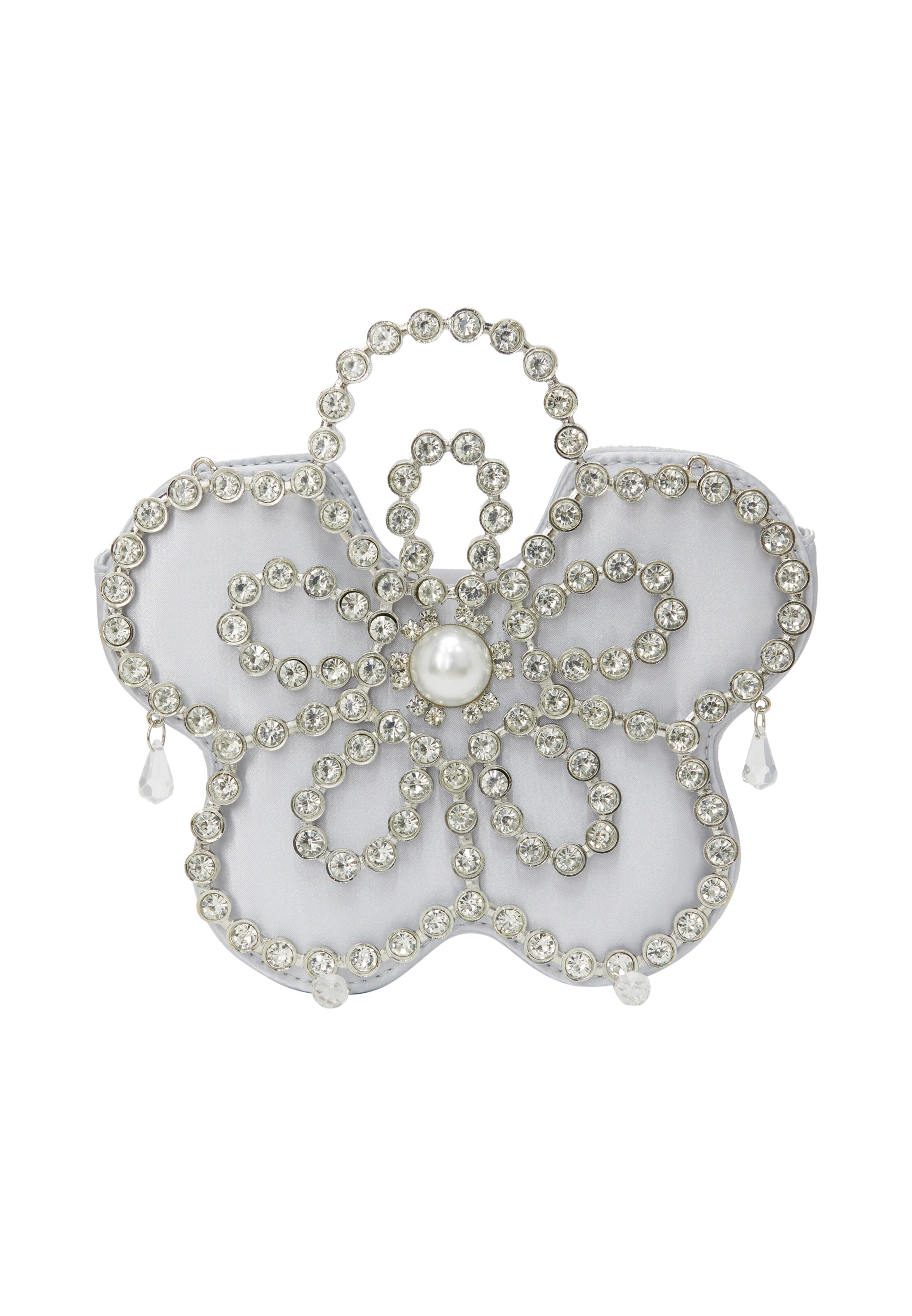 myMo at night Listová kabelka - Biela: predná strana