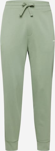 HUGO Red Trousers 'Dayote' in Green: front