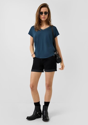 QS - Camiseta en azul