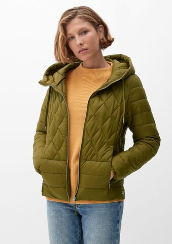 s.Oliver Between-Season Jacket in Green: front