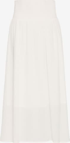 Jupe 'BYHasala' b.young en blanc : devant