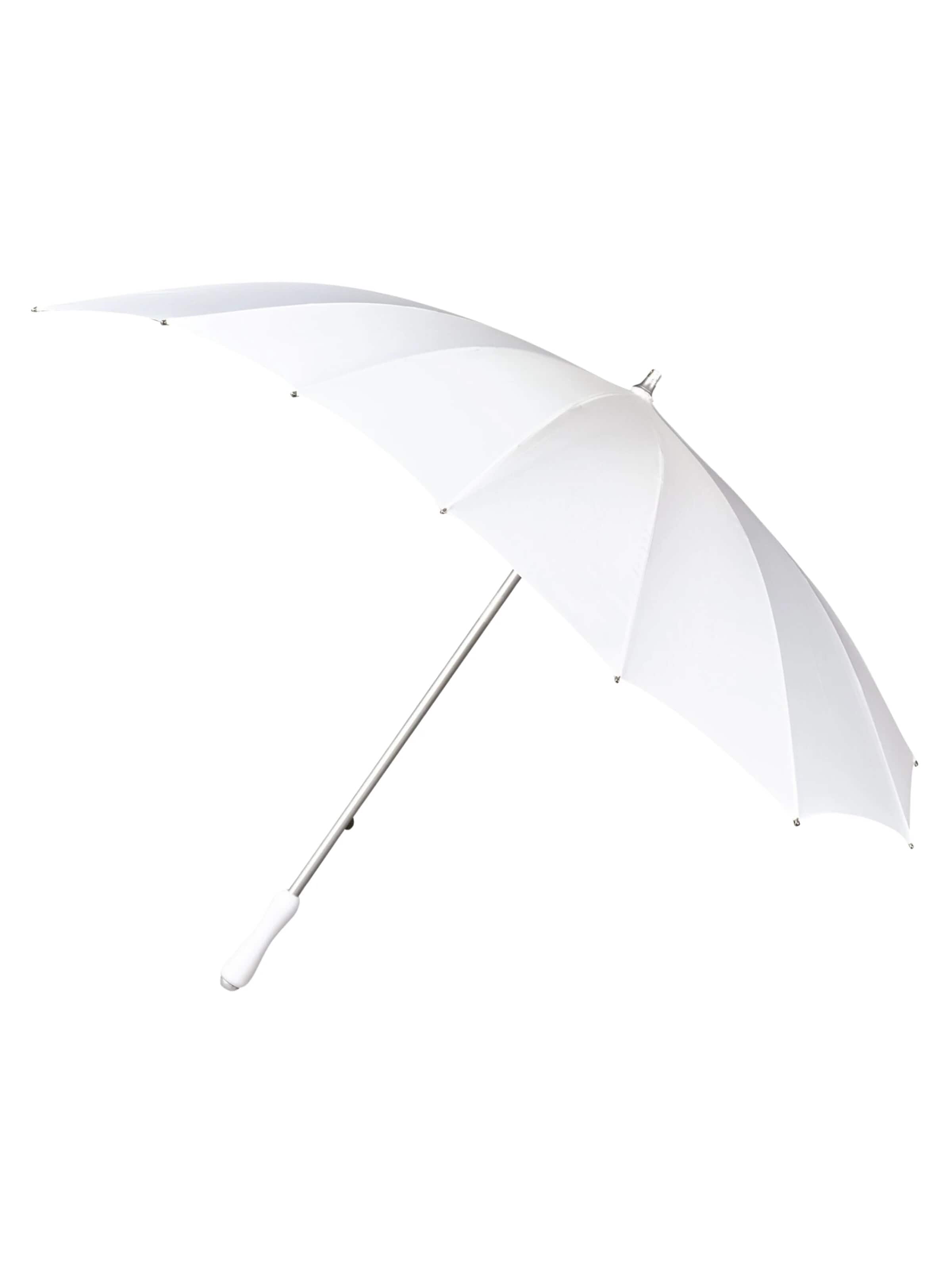 Parapluie 'Falcone Herzform Regenschirm Windproof Weiss' Maxte en blanc