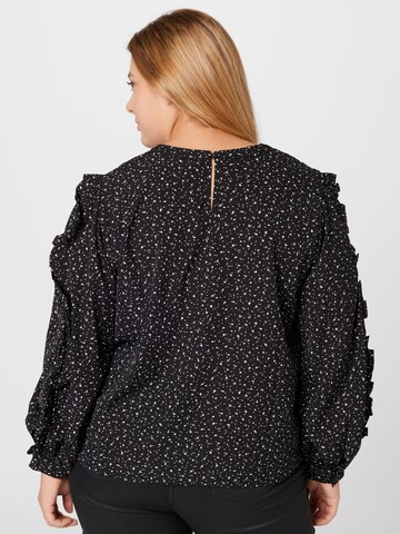 Selected Femme Curve Blouse 'Jonna' in Zwart