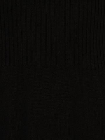 Only Petite Stickad klänning 'ALMA' i svart