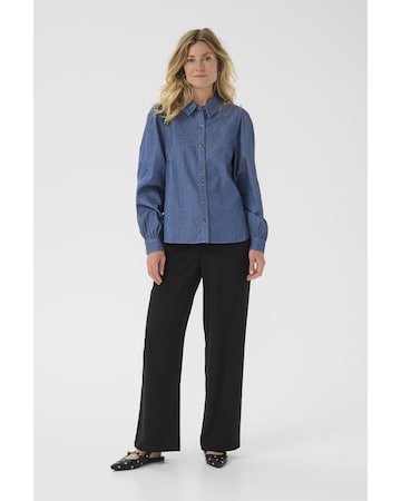 Chemisier 'Tallie' Cream en bleu : devant