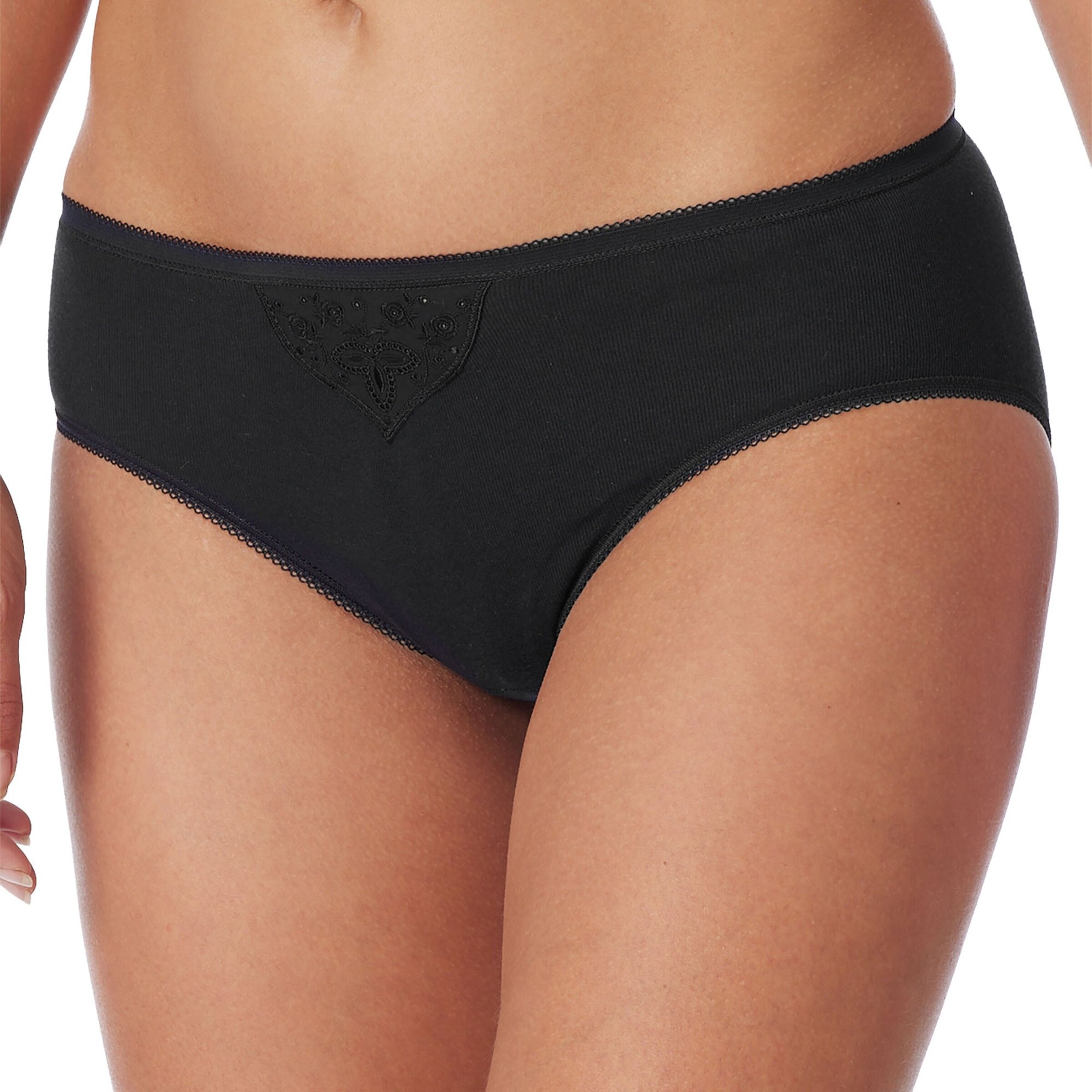 Slip SCHIESSER en noir