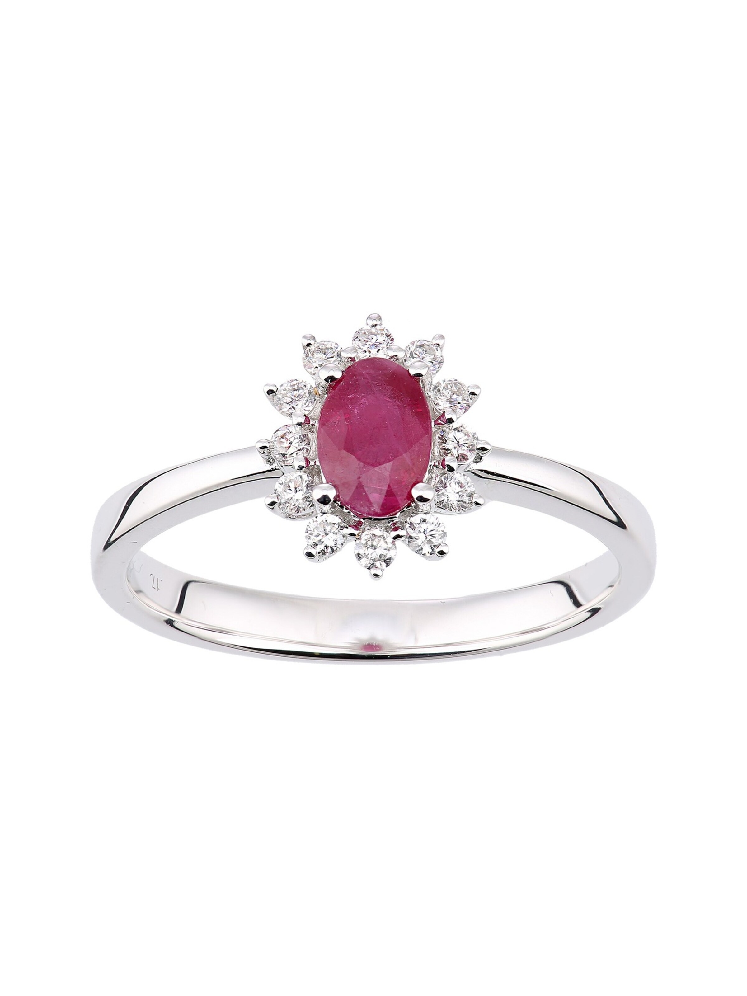 DIAMANT LETERNEL Ring in Silver: front