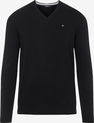 J.Lindeberg Sweater 'Lymann' in Black: front