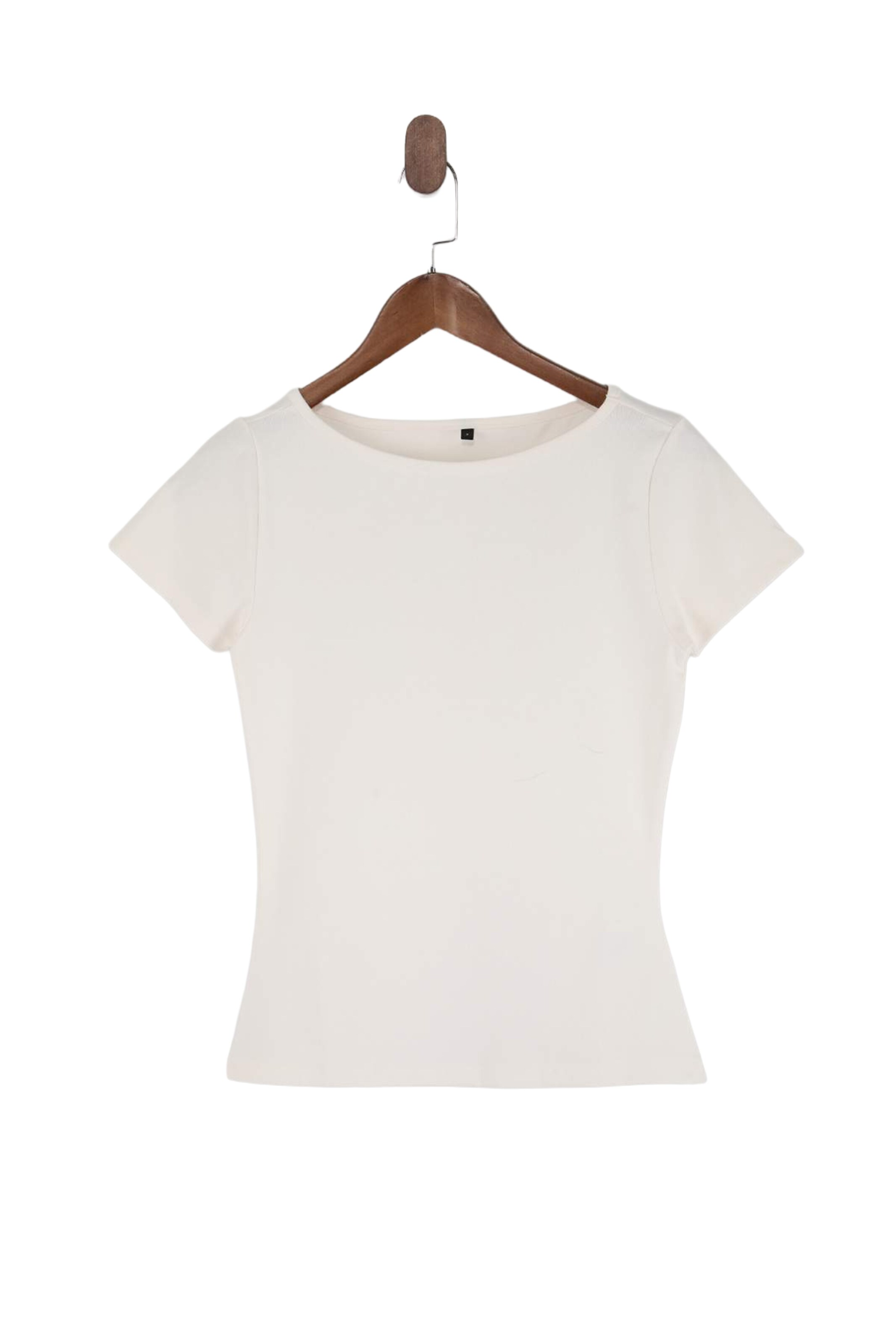 Trendyol Shirt in White: front