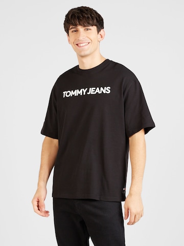 Tommy Jeans Μπλουζάκι 'Classics' σε μαύρο: μπροστά