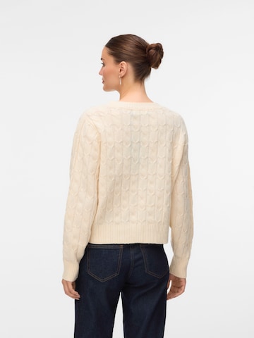 VERO MODA Pulóver - bézs