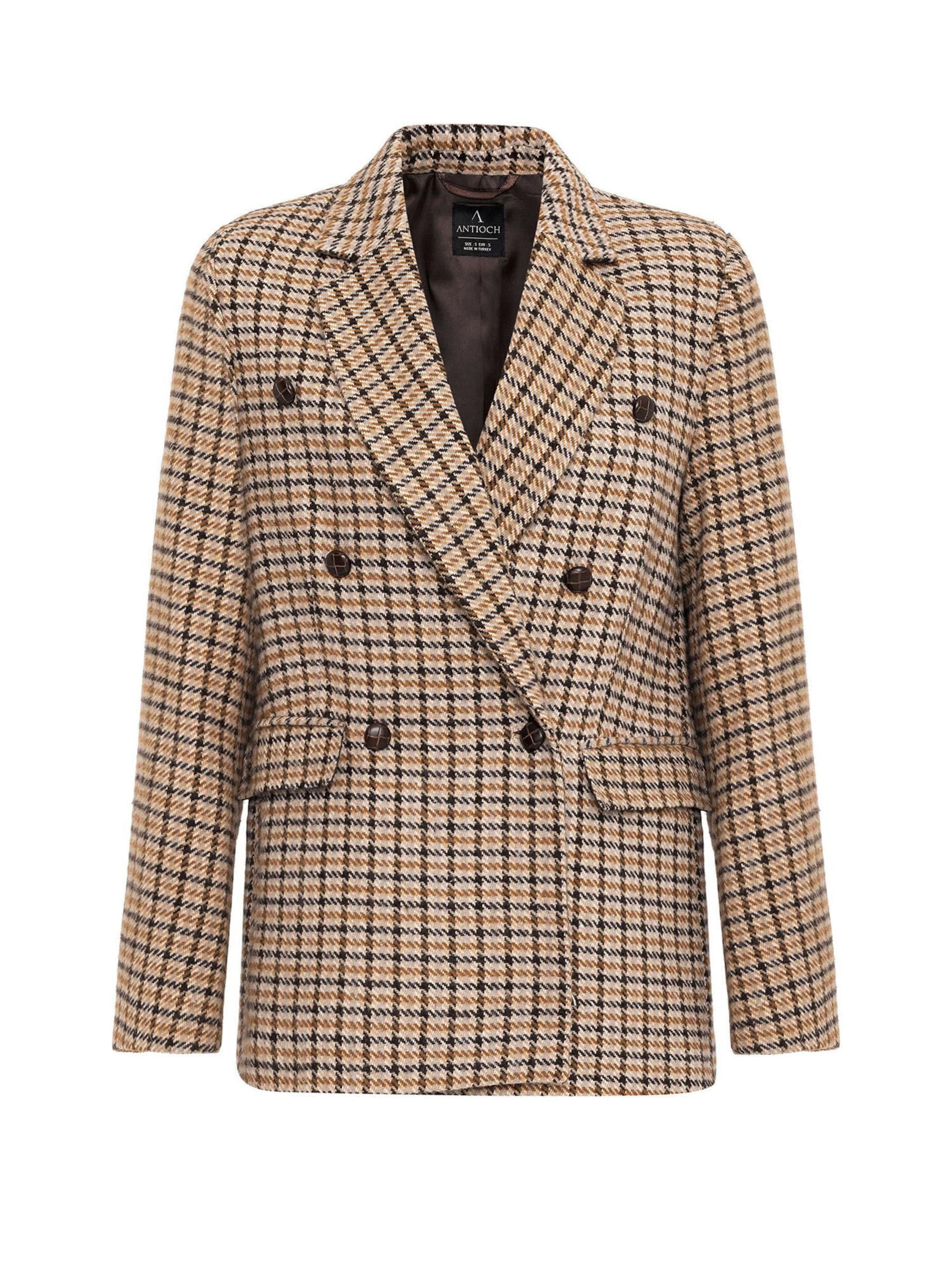 Antioch Blazer in Beige: front