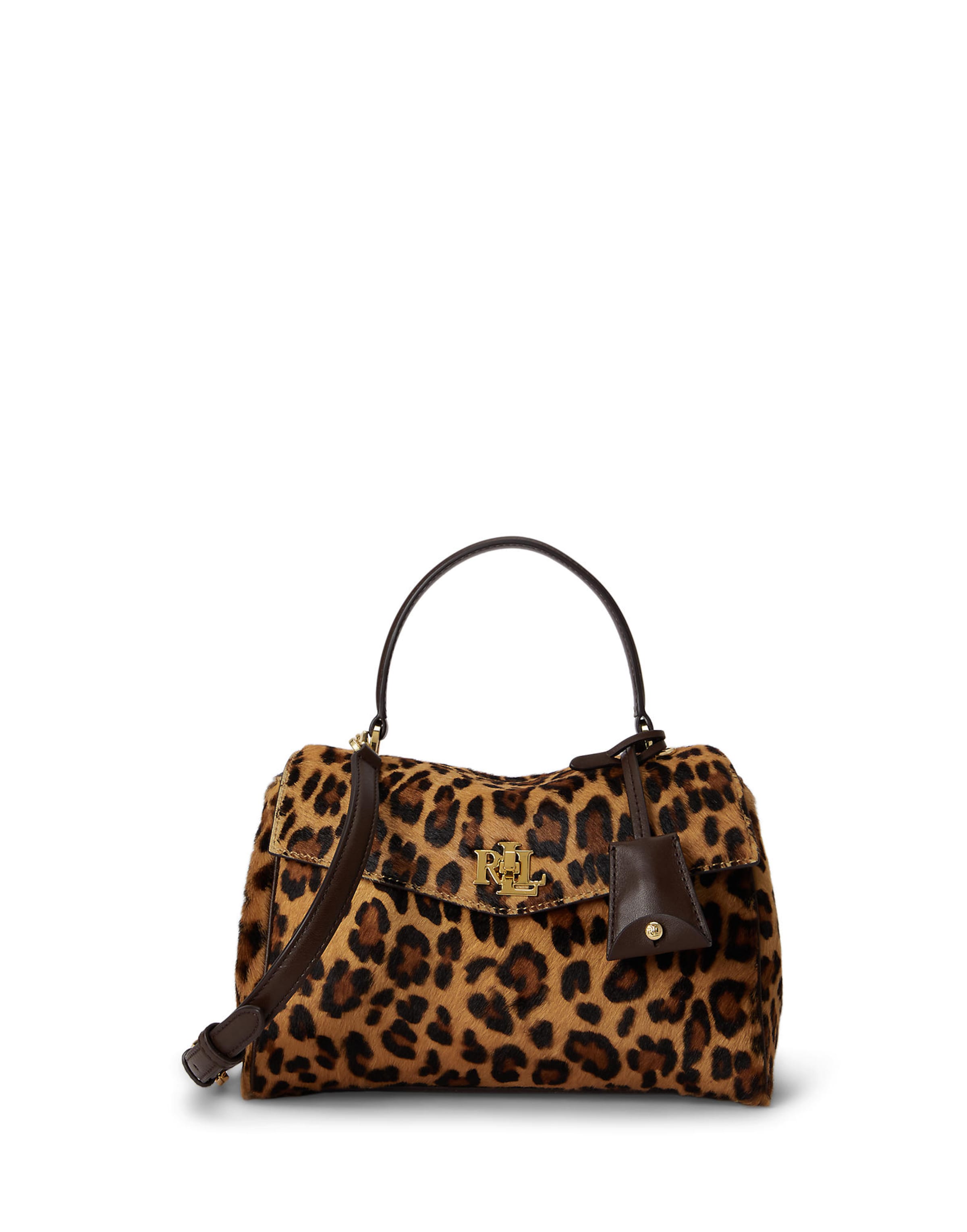 Borsa a mano 'FARRH' di Lauren Ralph Lauren in marrone: frontale