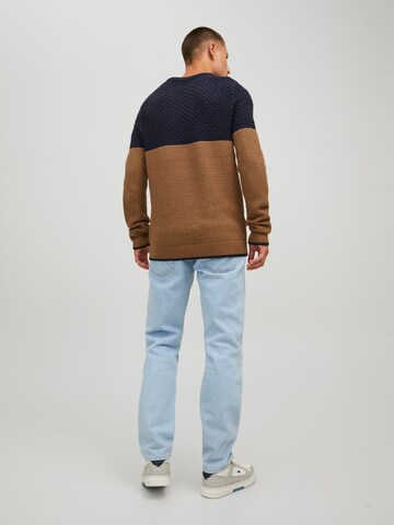 Pull-over 'Bradley' JACK & JONES en marron